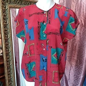 Vintage hand made blouse 